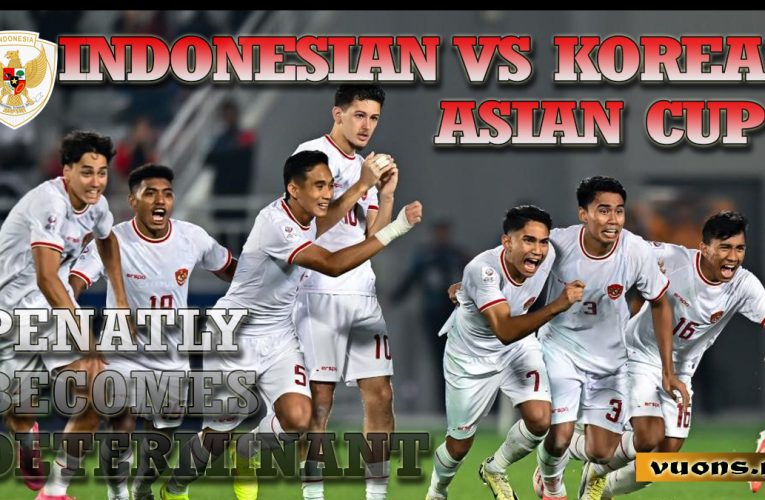 Indonesia Beats South Korea in the U-23 Asian Cup