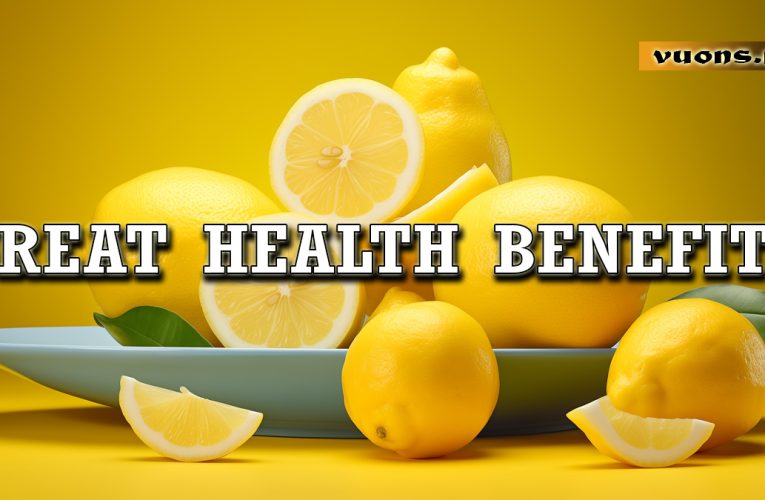 LEMON: SMALL FRUIT WITH BIG BENEFIT FOR YOUR HEALTH