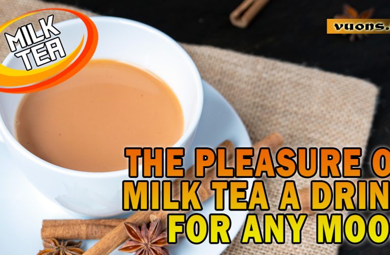 Milk Tea: A Delicious Drink Rich in Flavor