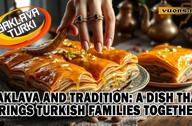 Baklava: An Iconic Sweet from Türkiye’s Rich Culture