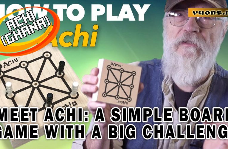 Achi: A Mind-Challenging Traditional Board Game