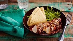 Mole Poblano is a special dish for celebrations VUONS