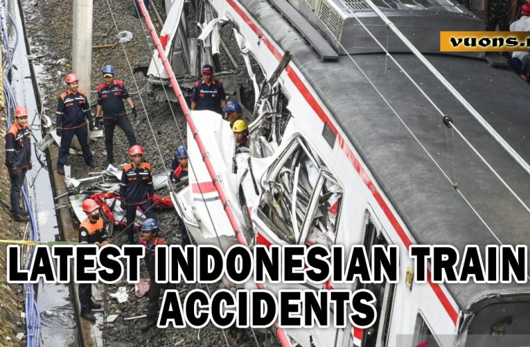 Latest Indonesian Train Accidents