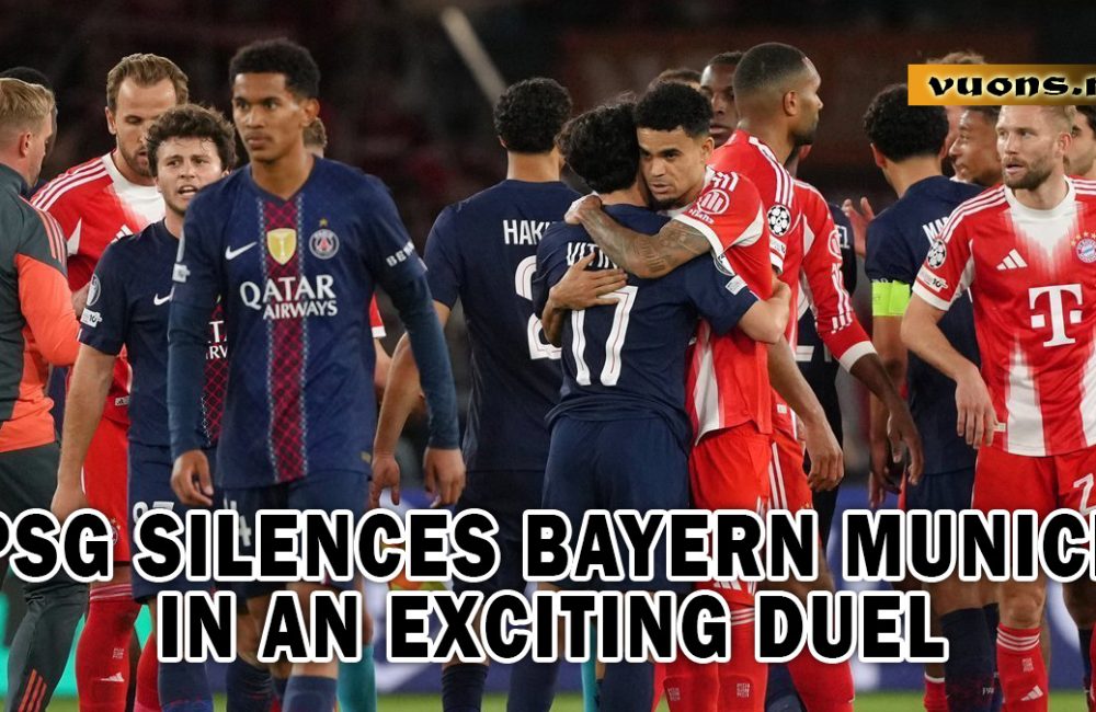 PSG SILENCES BAYERN MUNICH IN AN EXCITING DUEL