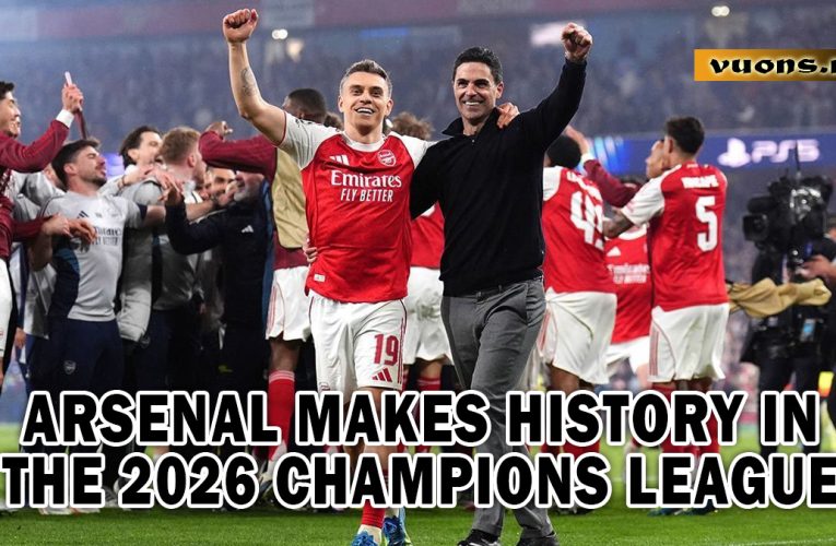 Arsenal Makes History in the 2026 Champions League