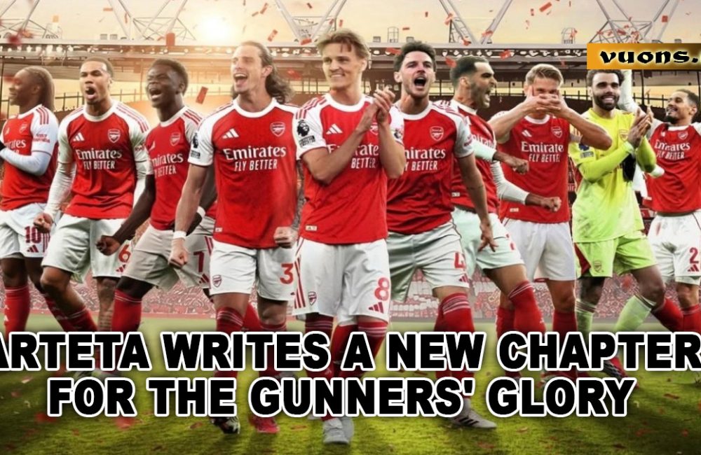 Arteta Writes a New Chapter for the Gunners' Glory
