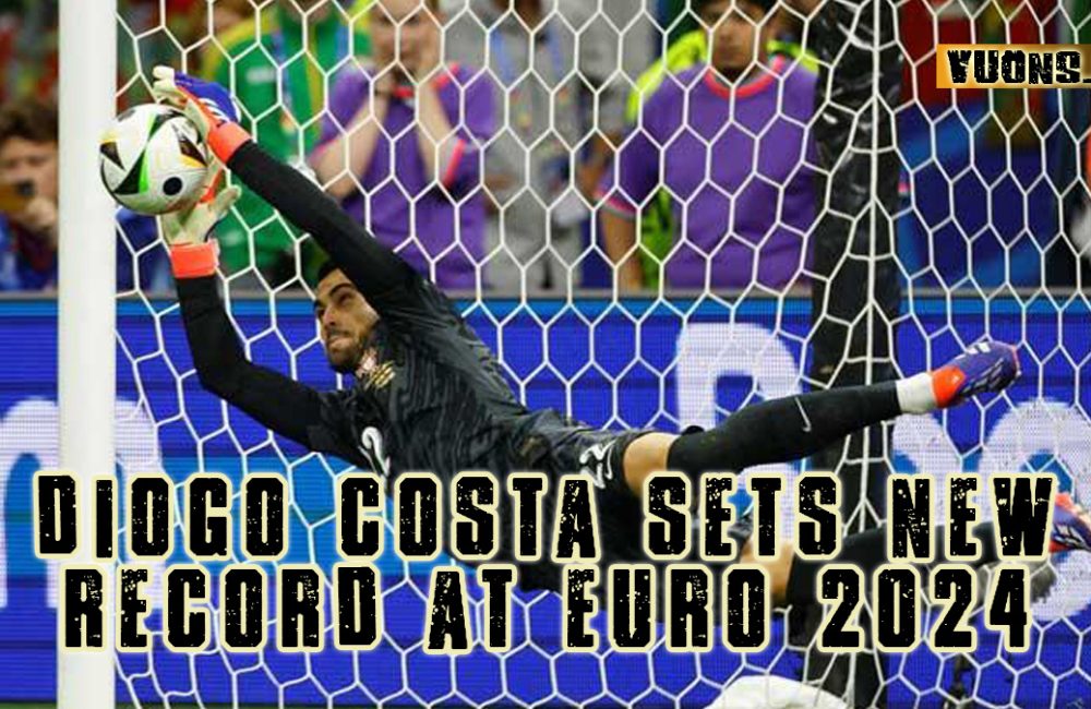 DIOGO COSTA SETS NEW RECORD AT EURO 2024