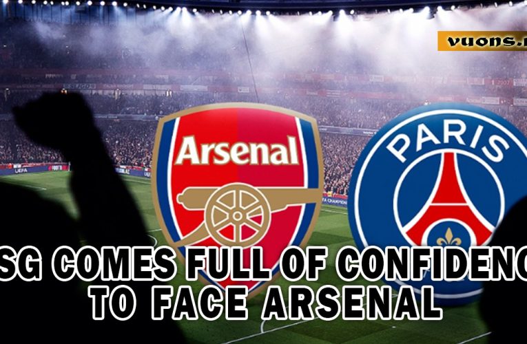 PSG Comes Full of Confidence to Face Arsenal