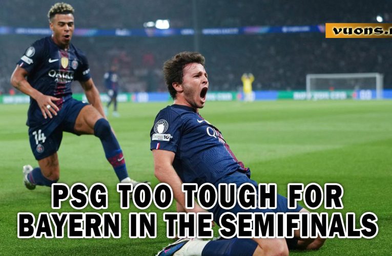 PSG Too Tough for Bayern in the Semifinals
