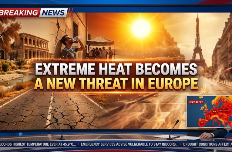 Extreme Heat Becomes a New Threat in Europe