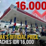 PERTAMAX'S OFFICIAL PRICE NOW REACHES IDR 16,000
