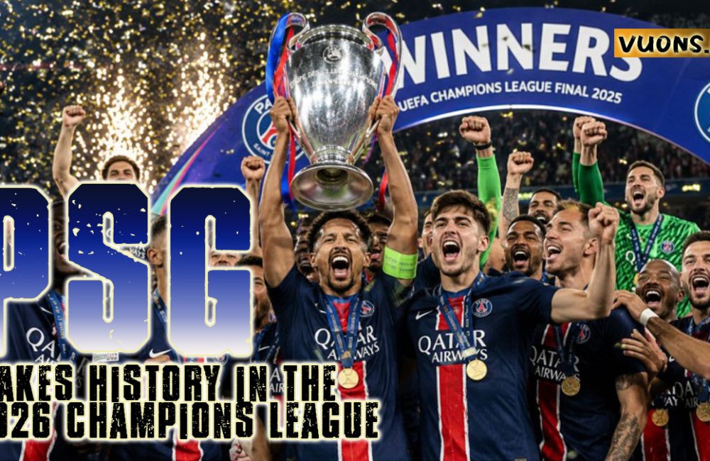 PSG MAKES HISTORY IN THE 2026 CHAMPIONS LEAGUE
