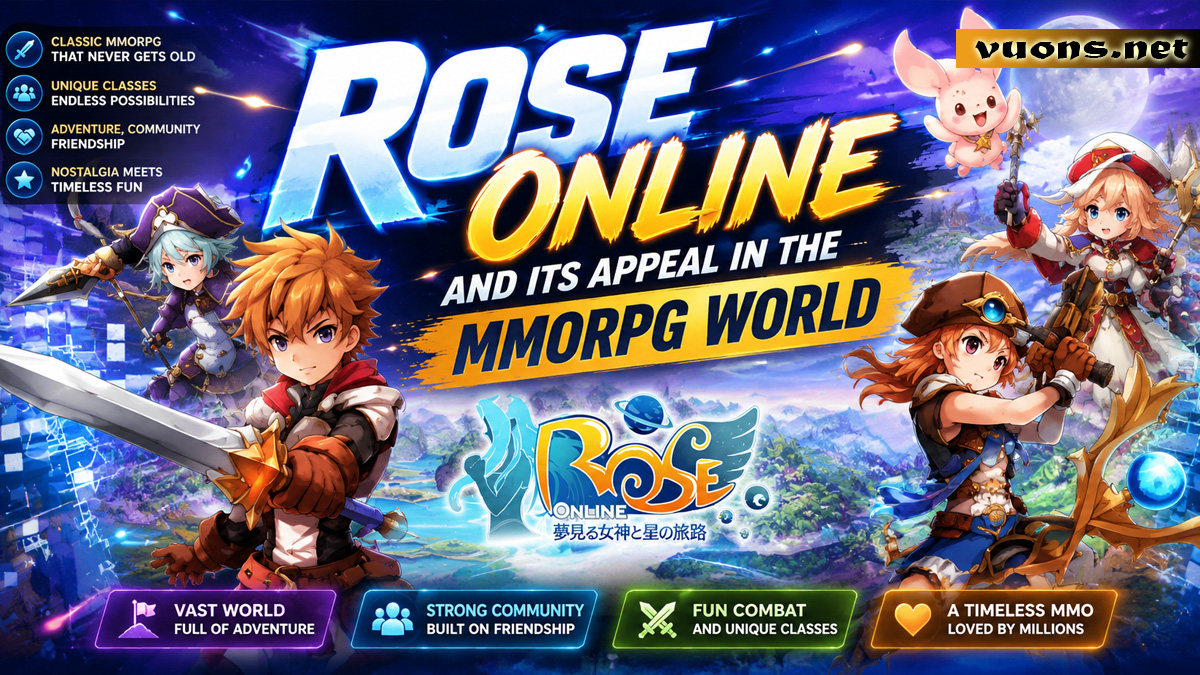 ROSE Online and Its Appeal in the MMORPG World