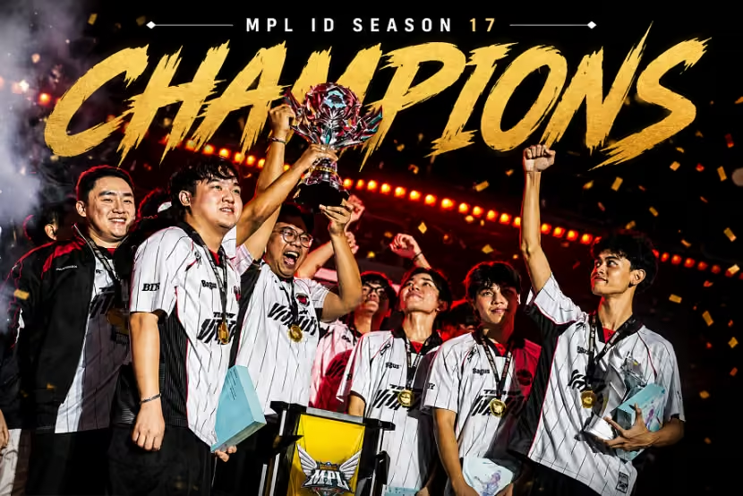 Bigetron becomes the new champion of MPL Indonesia