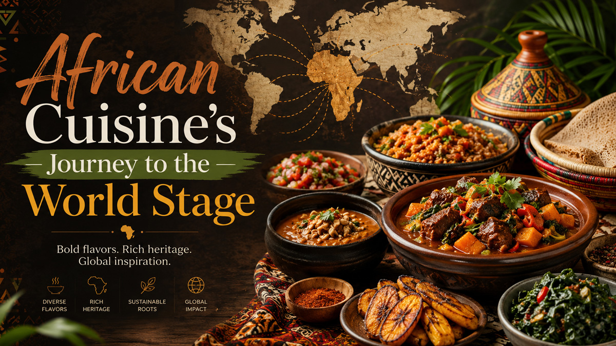 African Cuisine's Journey to the World Stage