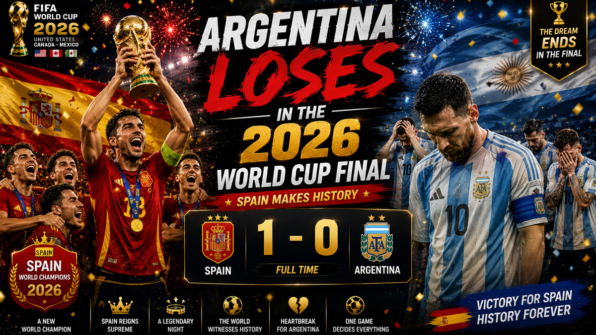 Argentina Loses in the 2026 World Cup Final