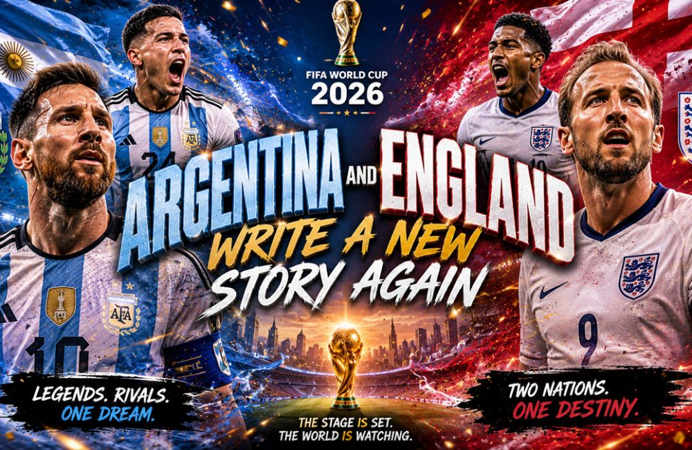 Argentina and England Write a New Story Again
