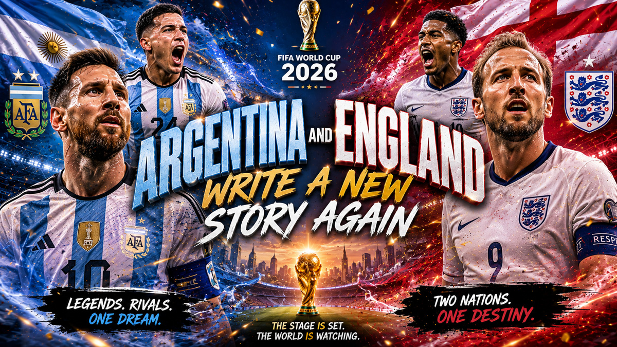 Argentina and England Write a New Story Again