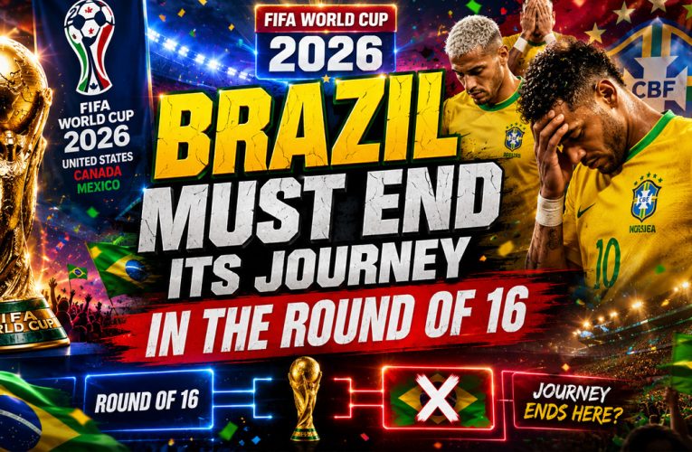 Brazil Must End Its Journey in the Round of 16