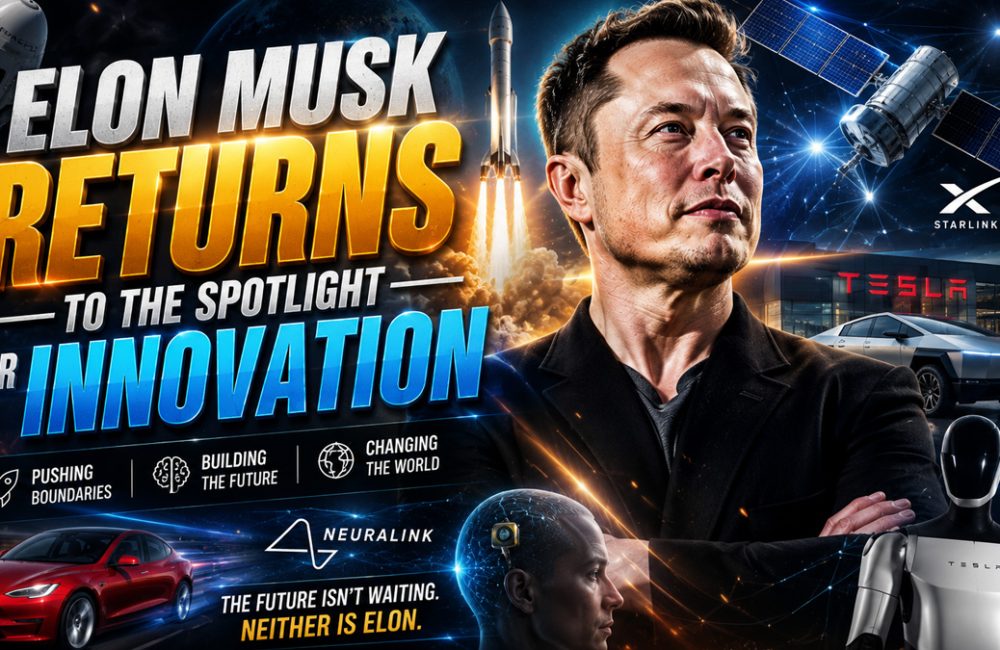 Elon Musk Returns to the Spotlight for Innovation