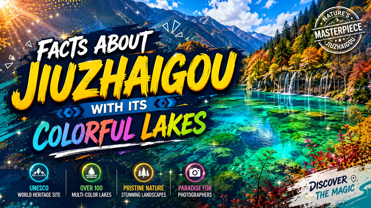 Facts about Jiuzhaigou with its Colorful Lakes