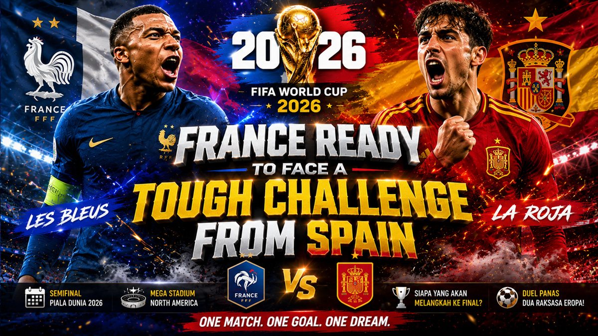 France Ready to Face a Tough Challenge from Spain