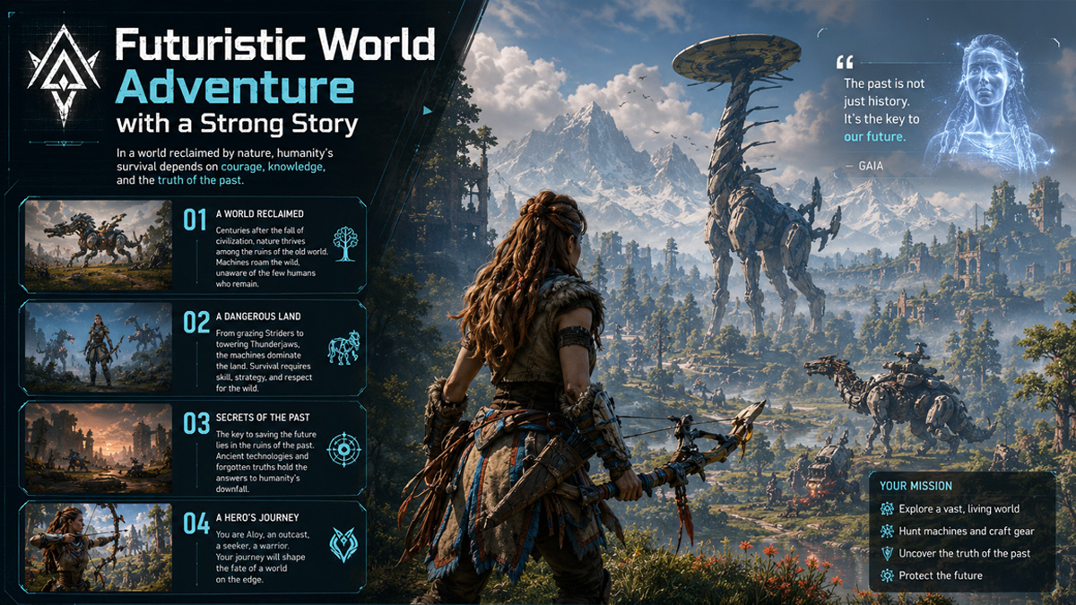 Futuristic World Adventure with a Strong Story
