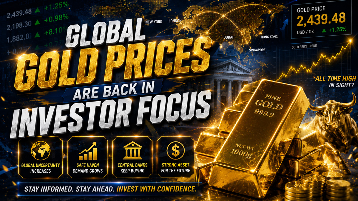 Global Gold Prices Are Back in Investor Focus