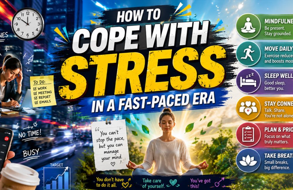 How to Cope with Stress in a Fast-Paced Era