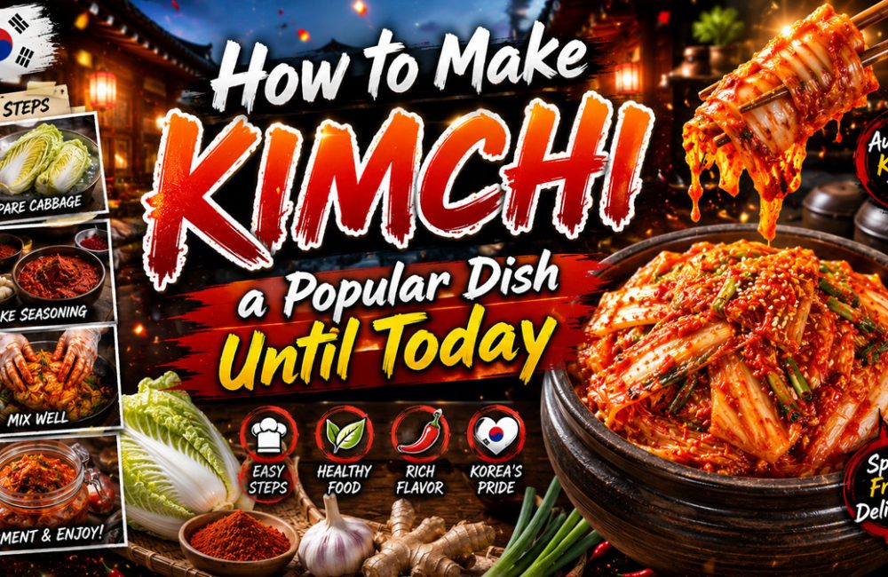 How to Make Kimchi a Popular Dish Until Now
