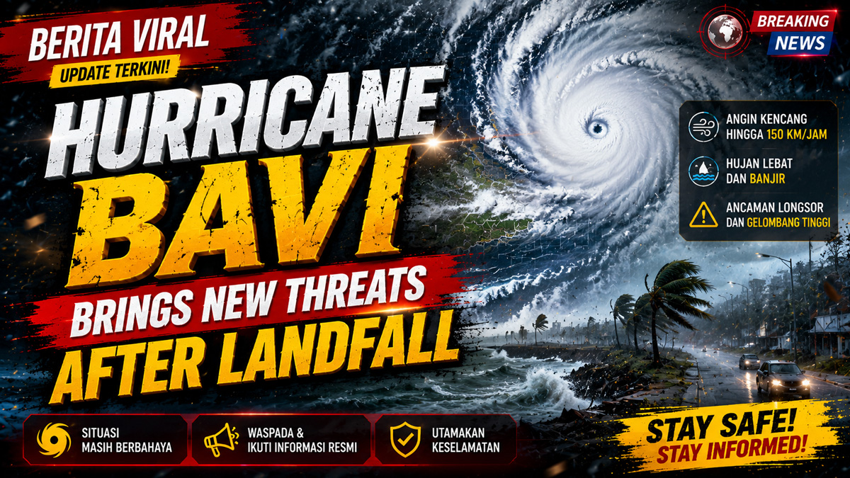 Hurricane Bavi Brings New Threats After Landfall