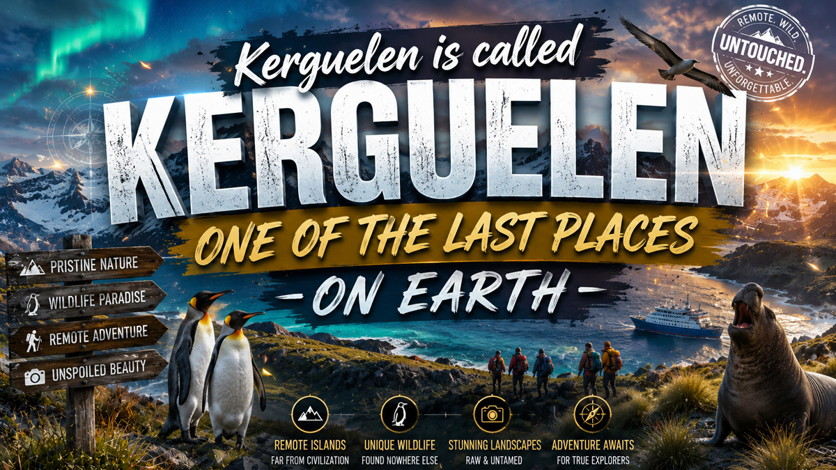 Kerguelen is called one of the last places on Earth