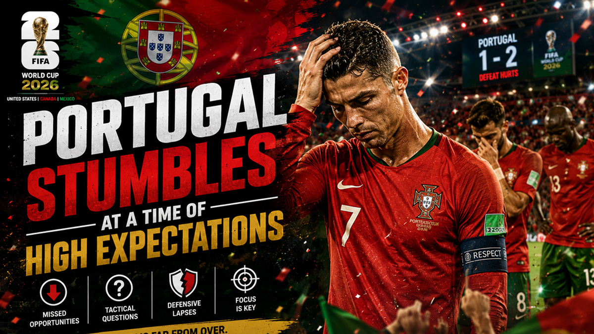 Portugal Stumbles at a Time of High Expectations