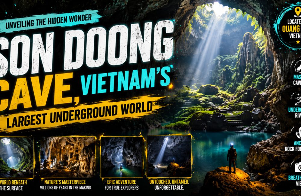Son Doong Cave,Vietnam's Largest Underground World