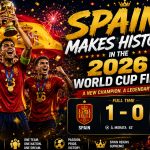 Spain Makes History in the 2026 World Cup Final
