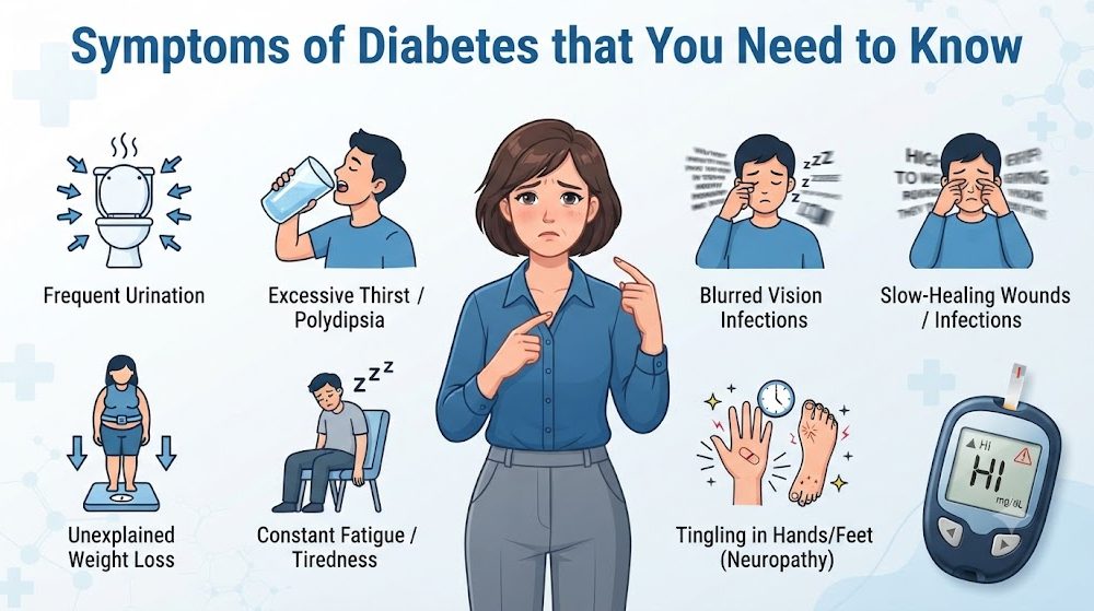Symptoms of Diabetes that You Need to Know