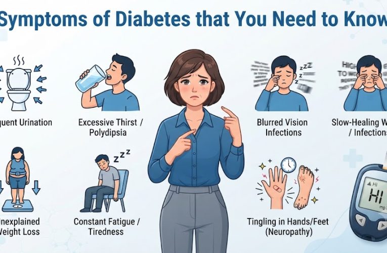 Symptoms of Diabetes that You Need to Know