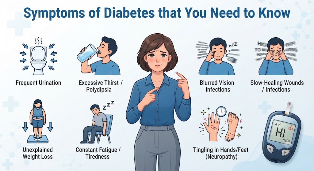Symptoms of Diabetes that You Need to Know