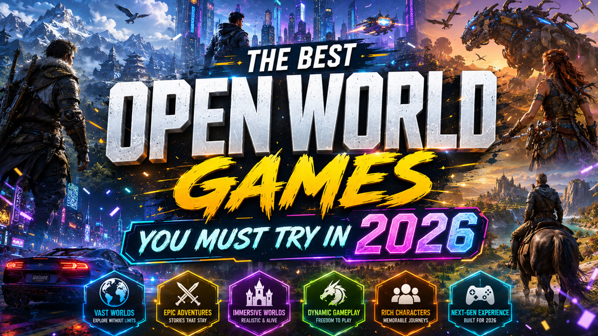 The Best Open World Games You Must Try in 2026