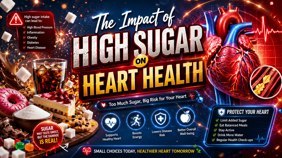 The Impact of High Sugar on Heart Health