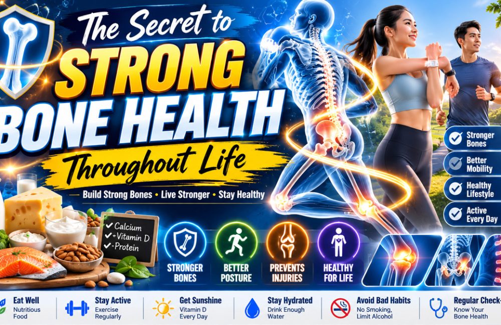 The Secret to Strong Bone Health Throughout Life