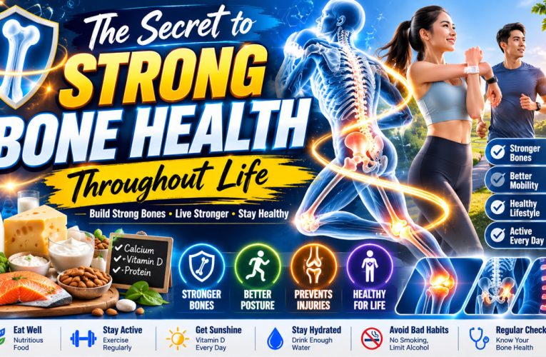 The Secret to Strong Bone Health Throughout Life