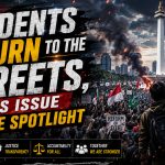Students Return to the Streets This Issue in the Spotlight